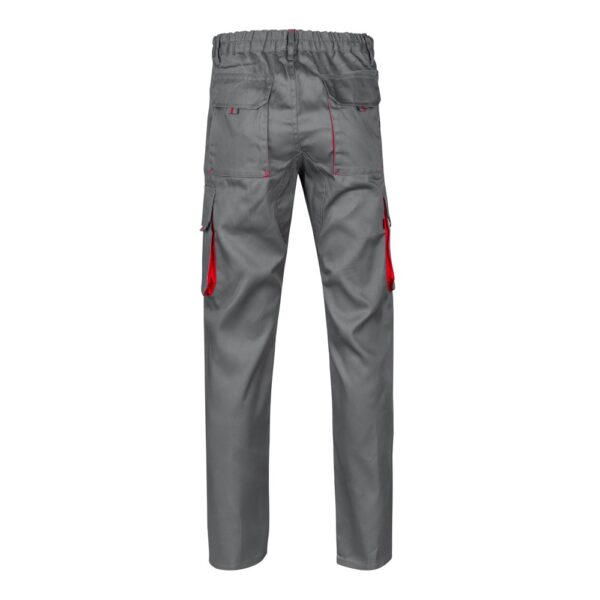 VL HYPNOS. Two-tone multi-pocket twill trousers (200g/m²), in cotton (35%) and polyester (65%)