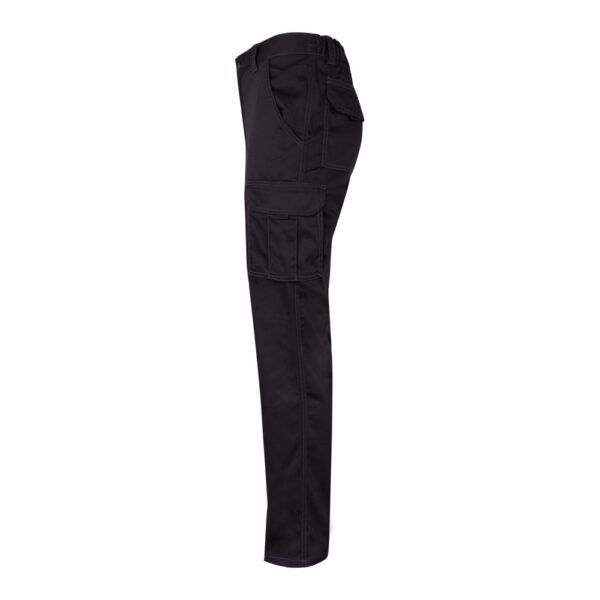 VL PAN. Multi-pocket stretch trousers (290g/m²), in cotton (46%), EME (38%) and polyester (16%)