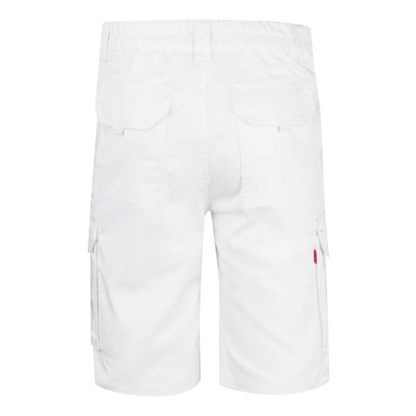 VL HEBE. Multi-pocket stretch Bermuda shorts (240g/m²), in cotton (46%), EME (38%) and polyester (16%)