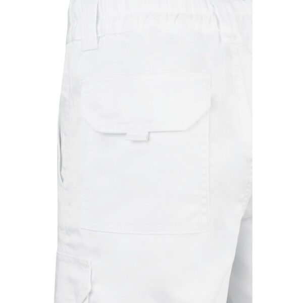 VL HEBE. Multi-pocket stretch Bermuda shorts (240g/m²), in cotton (46%), EME (38%) and polyester (16%)