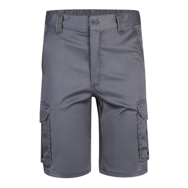 VL HEBE. Multi-pocket stretch Bermuda shorts (240g/m²), in cotton (46%), EME (38%) and polyester (16%)