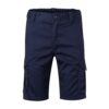 VL HEBE. Multi-pocket stretch Bermuda shorts (240g/m²), in cotton (46%), EME (38%) and polyester (16%)