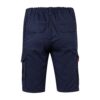 VL HEBE. Multi-pocket stretch Bermuda shorts (240g/m²), in cotton (46%), EME (38%) and polyester (16%)