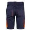 36018_214-b VL HEMERA. Two-tone, multi-pocket stretch Bermuda shorts (240g/m²), in cotton (46%), EME (38%) and polyester (16%)