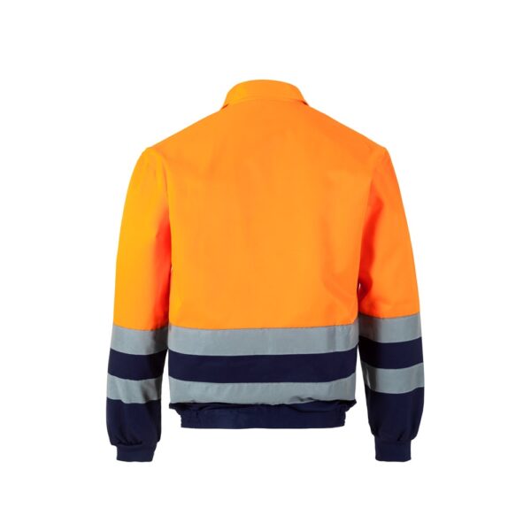 36020_214-b VL NEPTUNE LARGE. Two-tone twill jacket (210g/m²) in polyester (80%) and cotton (20%)