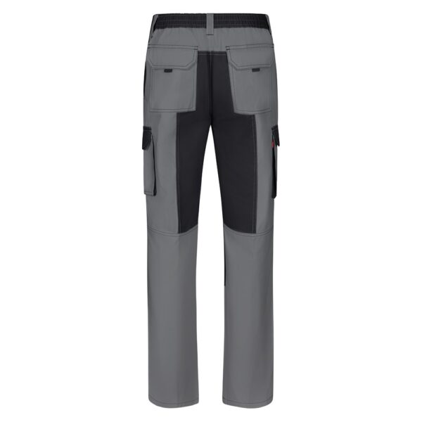 VL NJORD. Two-tone multi-pocket twill trousers (240 g/m²), in cotton (35%) and polyester (65%)
