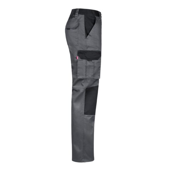 VL NJORD. Two-tone multi-pocket twill trousers (240 g/m²), in cotton (35%) and polyester (65%)