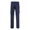 VL FIDES. Two-tone, multi-pocket stretch trousers (240g/m²), in cotton (46%), EME (38%) and polyester (16%)