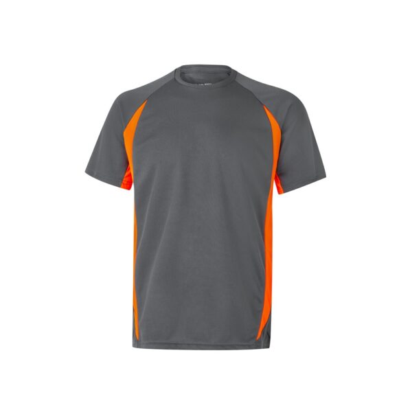 VL SLAYER. Two-tone bird-eye technical t-shirt (160g/m²), in polyester (100%)