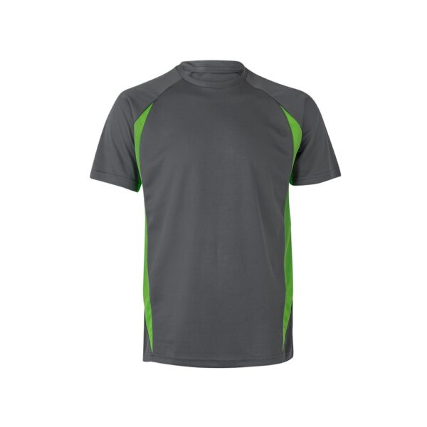 VL SLAYER. Two-tone bird-eye technical t-shirt (160g/m²), in polyester (100%)
