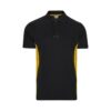 VL SUPAY. Two-tone piqué polo shirt (180g/m²), short sleeve, in cotton (60%) and polyester (40%)