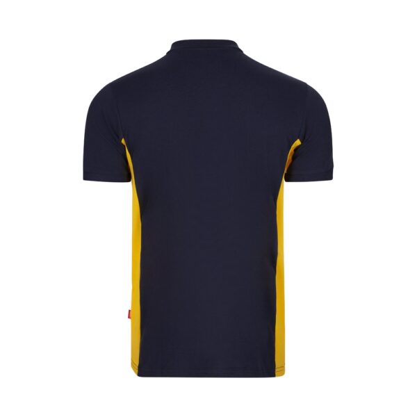 VL SUPAY. Two-tone piqué polo shirt (180g/m²), short sleeve, in cotton (60%) and polyester (40%)