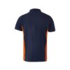 VL SUPAY. Two-tone piqué polo shirt (180g/m²), short sleeve, in cotton (60%) and polyester (40%)