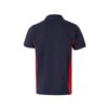 VL SUPAY. Two-tone piqué polo shirt (180g/m²), short sleeve, in cotton (60%) and polyester (40%)
