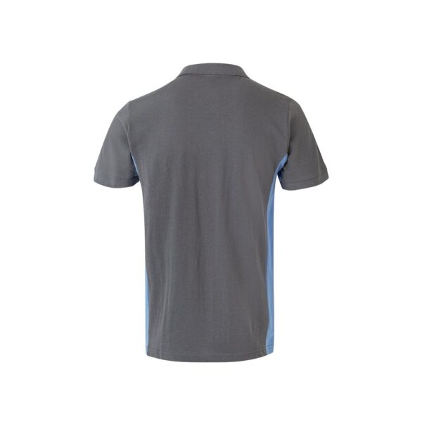 VL SUPAY. Two-tone piqué polo shirt (180g/m²), short sleeve, in cotton (60%) and polyester (40%)