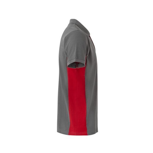 VL SUPAY. Two-tone piqué polo shirt (180g/m²), short sleeve, in cotton (60%) and polyester (40%)