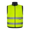 VL DIANA. Padded vest (220g/m²), reversible and multi-pocket, in polyester (100%), with zip fastening and reversible puller