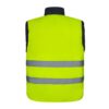 VL DIANA. Padded vest (220g/m²), reversible and multi-pocket, in polyester (100%), with zip fastening and reversible puller