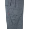 VL POSEIDON. Two-tone multi-pocket twill trousers (210g/m²), in cotton (20%) and polyester (80%)