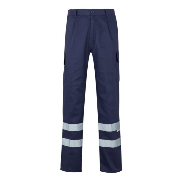 36058_104 VL ASCLEPIUS. Multi-pocket twill trousers (200g/m²), in cotton (35%) and polyester (65%)
