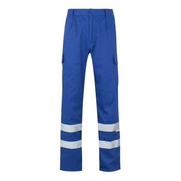 36058_114 VL ASCLEPIUS. Multi-pocket twill trousers (200g/m²), in cotton (35%) and polyester (65%)