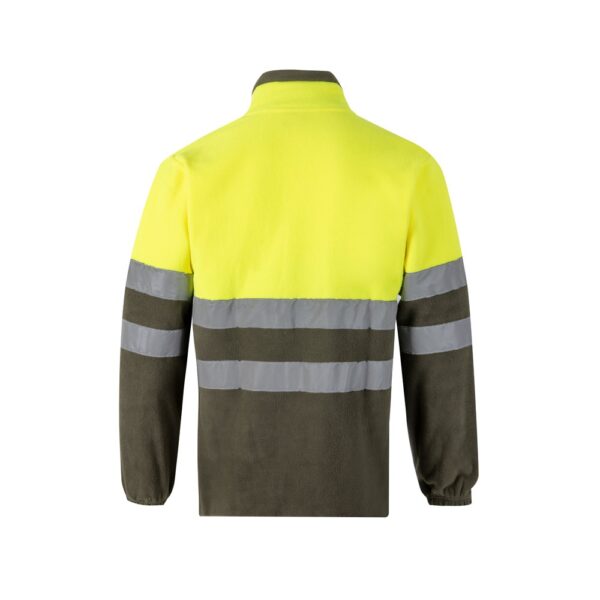 VL EROS LARGE. Two-tone fleece jacket (280g/m²), in polyester (100%)