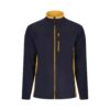 VL GERAS. Two-tone fleece jacket (220g/m²) in polyester (100%)