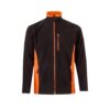 VL GERAS. Two-tone fleece jacket (220g/m²) in polyester (100%)