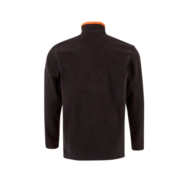 VL GERAS. Two-tone fleece jacket (220g/m²) in polyester (100%)