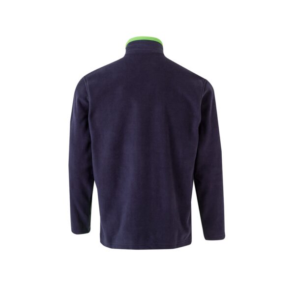 VL GERAS. Two-tone fleece jacket (220g/m²) in polyester (100%)