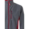 VL GERAS. Two-tone fleece jacket (220g/m²) in polyester (100%)