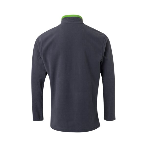 VL GERAS. Two-tone fleece jacket (220g/m²) in polyester (100%)