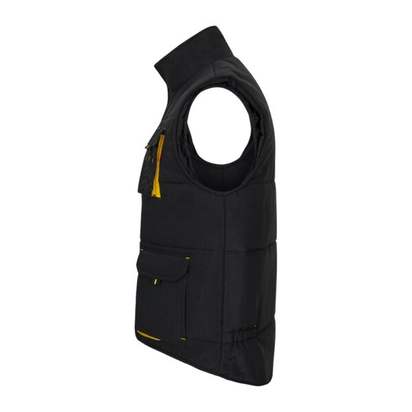VL NERGAL. Padded vest, two-tone, multi-pocket (120g/m²), in polyester (100%)