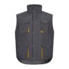 VL NERGAL. Padded vest, two-tone, multi-pocket (120g/m²), in polyester (100%)