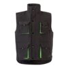 VL NERGAL. Padded vest, two-tone, multi-pocket (120g/m²), in polyester (100%)