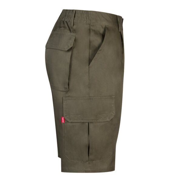 VL CHIONE. Bermuda shorts in multi-pocket twill (200g/m²), in cotton (35%) and polyester (65%)