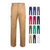 VL MABON. Multi-pocket twill trousers (200g/m²), in cotton (35%) and polyester (65%)