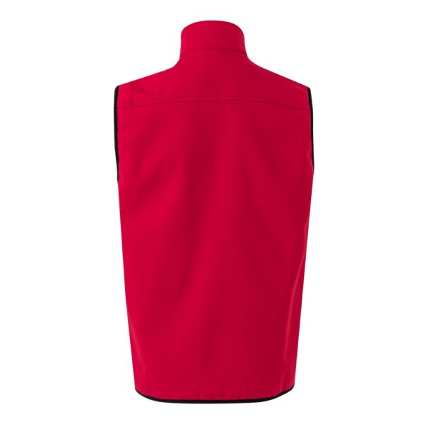 VL VARUNA. Soft shell vest (280g/m²), with polar lining, in polyester (94%) and elastane (6%)
