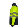 VL HESTIA. Two-tone soft shell jacket (280g/m²), in polyester (96%) and elastane (4%)