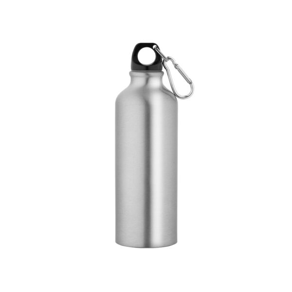 RE-LANDSCAPE M. Recycled aluminium (100% rAL) bottle with carabiner 530 mL