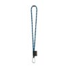 75089_352 75089. SET Lanyard TUBE Long (Ø 7 mm) with D-shape carabiner 55 mm and safety lock Ø 7 mm