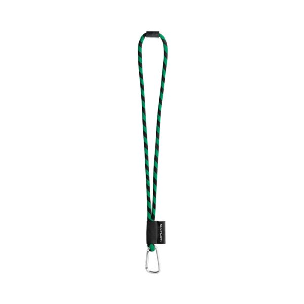 75089_358 75089. SET Lanyard TUBE Long (Ø 7 mm) with D-shape carabiner 55 mm and safety lock Ø 7 mm