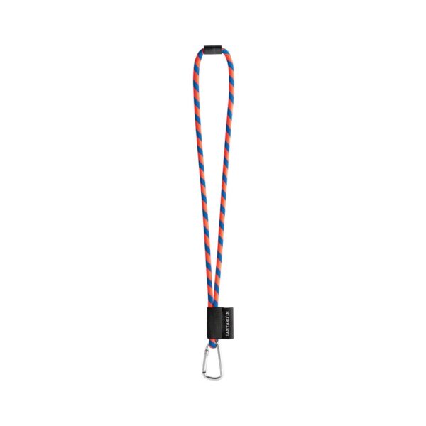 75089_364 75089. SET Lanyard TUBE Long (Ø 7 mm) with D-shape carabiner 55 mm and safety lock Ø 7 mm