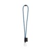 75091_303 75091. SET Lanyard NAUTIC Long (Ø 7 mm) with D-shape carabiner 55 mm and safety lock Ø 7 mm