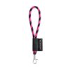 SET Lanyard TUBE Short (Ø 7 mm) with Hook Trigger Snap 9 mm