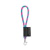 SET Lanyard TUBE Short (Ø 7 mm) with Hook Trigger Snap 9 mm