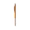 KUMA. Bamboo ball pen with non-slip clip