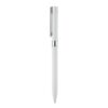 CLARE. Recycled aluminium (100% rAL) twist action ball pen with clip