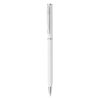 LESLEY METALLIC. Aluminium ball pen with clip and twist mechanism