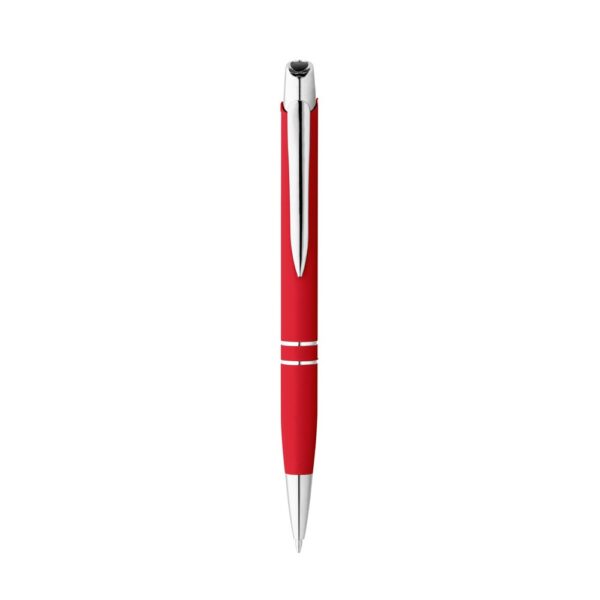MARIETA SOFT. Aluminium ball pen with clip